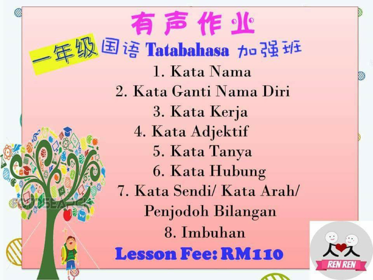 1年级 Tatabahasa 有声作业