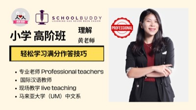 小学高阶班 - 华文理解 （黄老师）