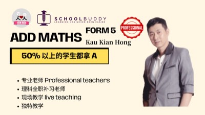 Form 5 Additional Mathematics (Teacher KKH)